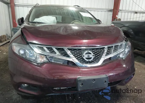 2014 Nissan Murano Sl from USA, damaged, VIN JN8AZ1MW4EW513372